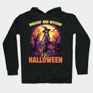 Creepin' It Real with Dog Witches Hoodie